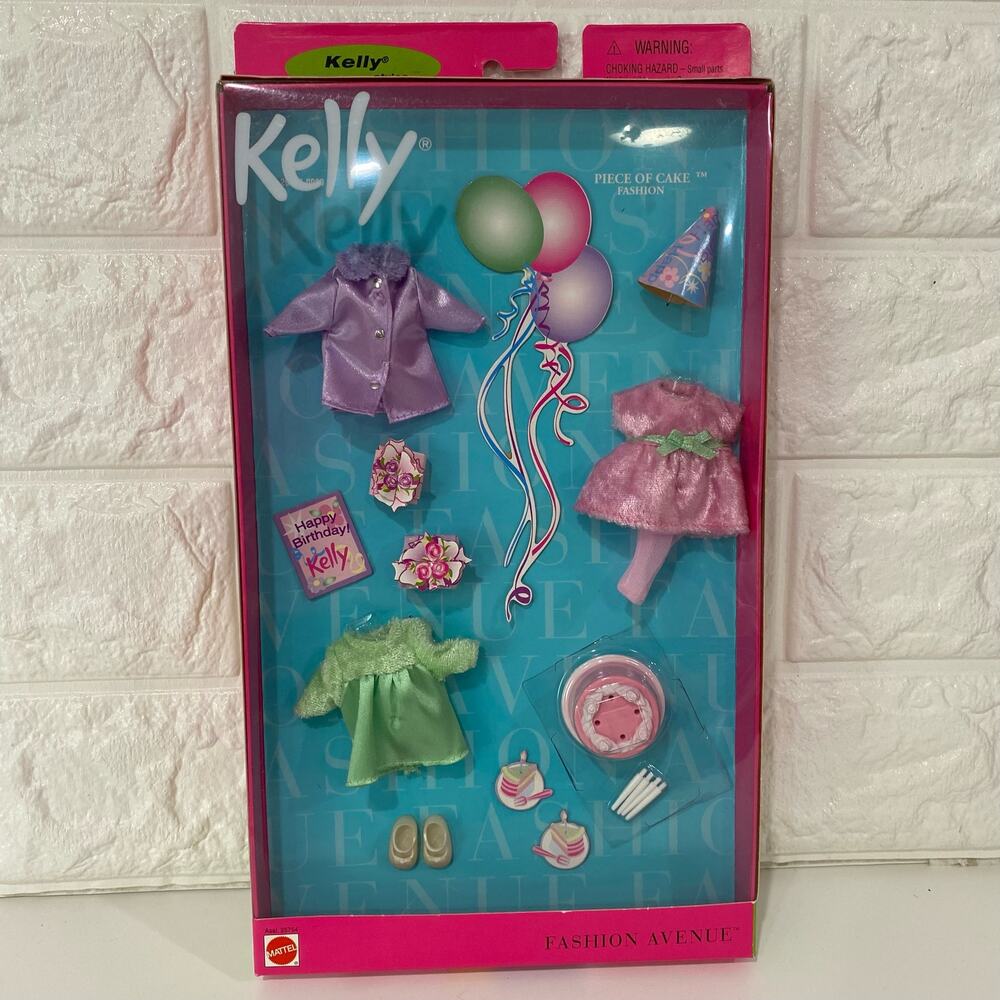 Barbie Fashion Avenue Kelly Piece of Cake Outfit Vintage 2001 NIP